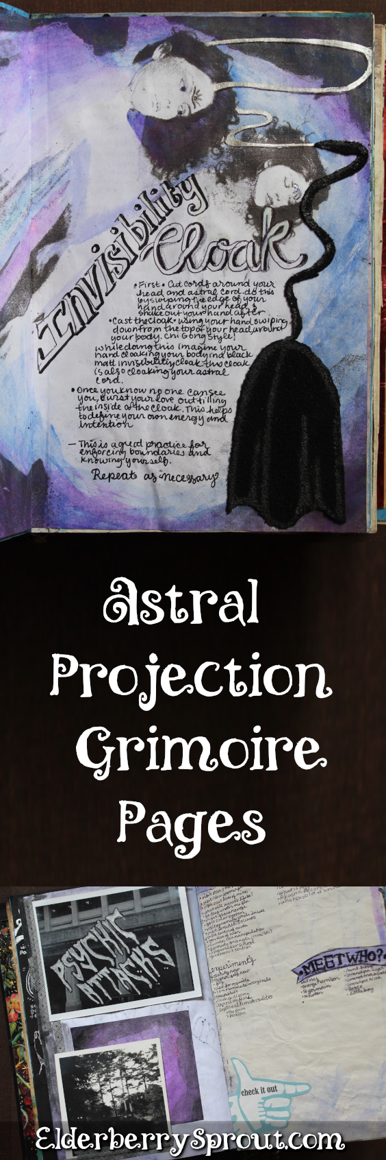 Astral Projection and Lucid Dreaming Grimoire Spreads