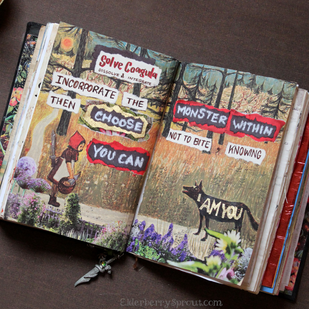 Little Red Riding Hood Magic Grimoire Spread