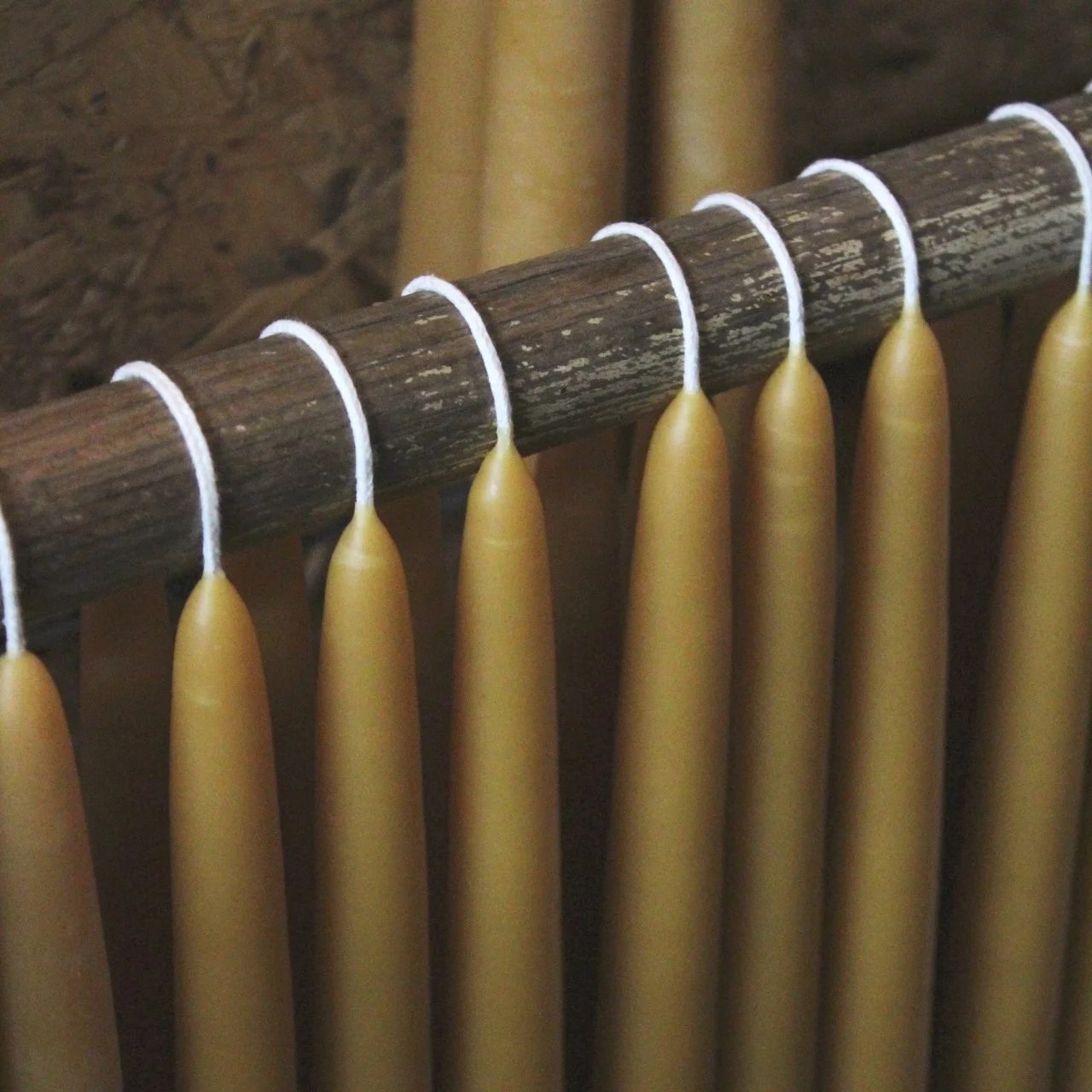 My Beeswax Candle Making Process