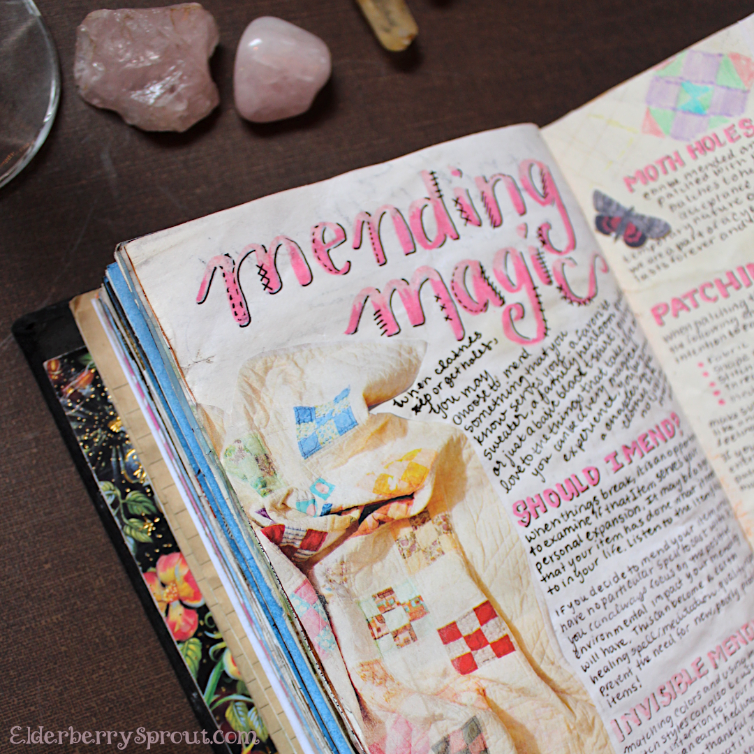 Mending Magic Grimoire Spread