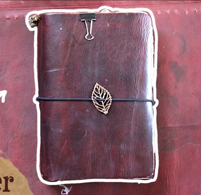 How to make a Leather Travelers Notebook Cover