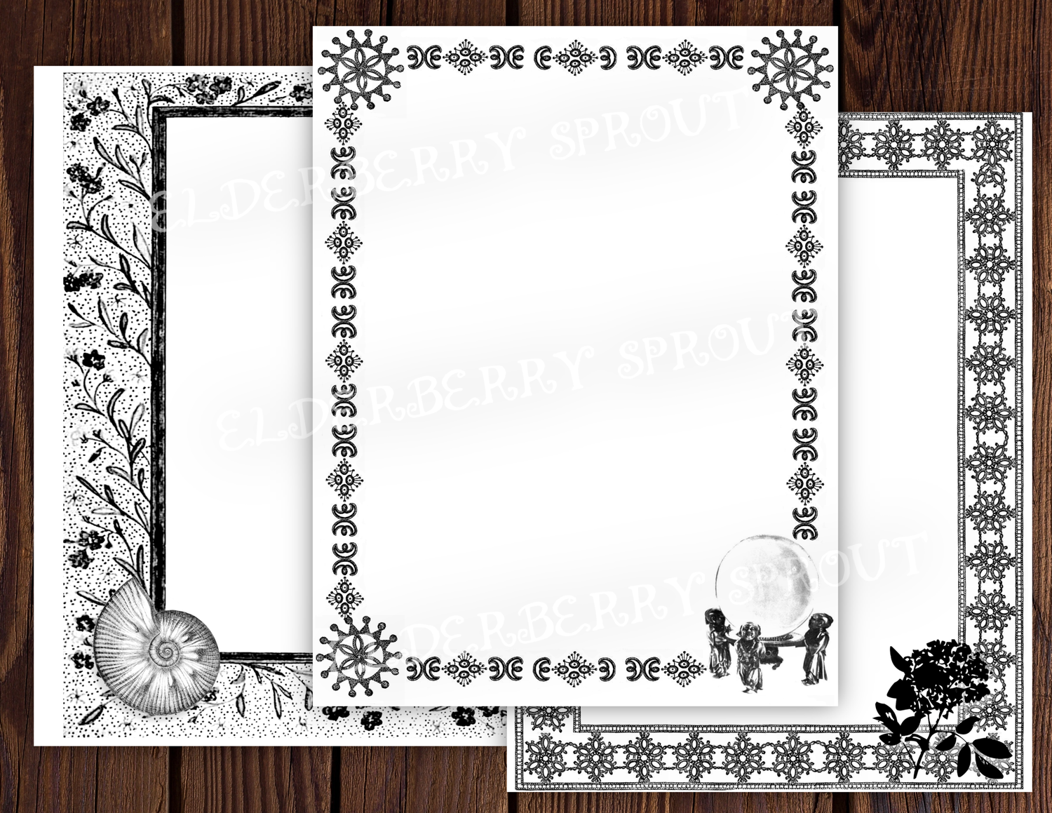 3 Free Blank Grimoire Pages