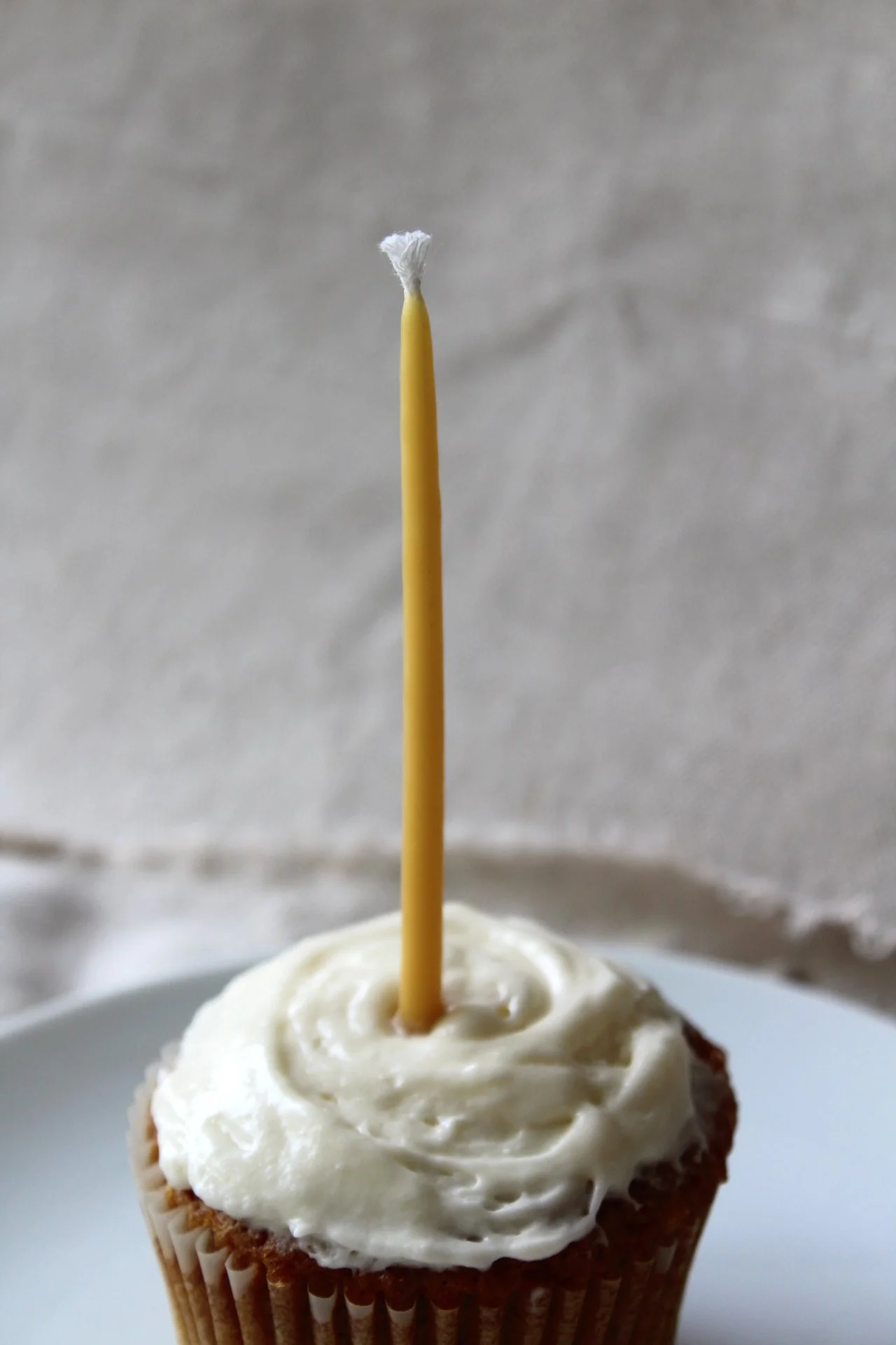Ten Pack Beeswax Birthday Candles