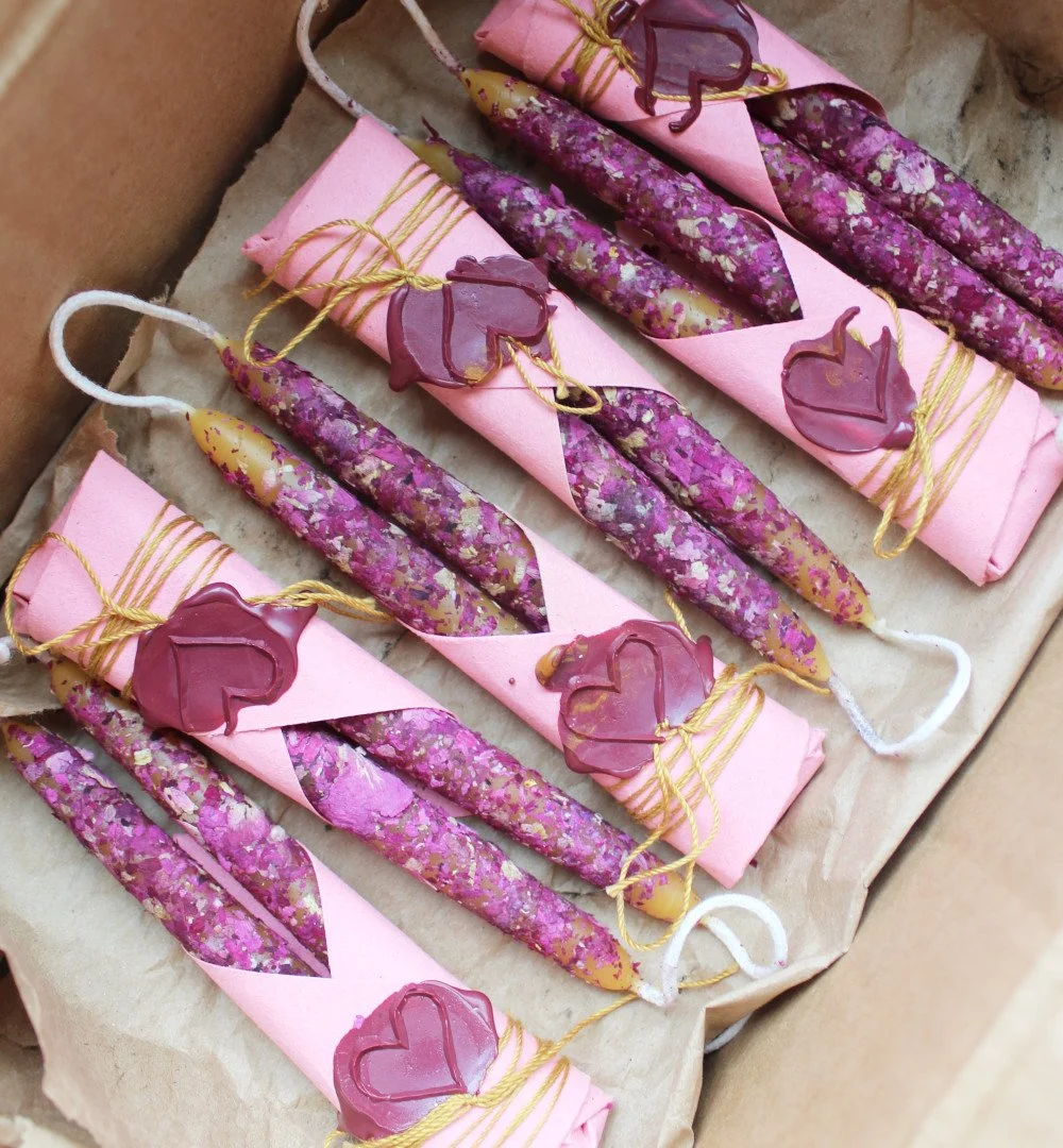 Herb Dressed Spell Candles
